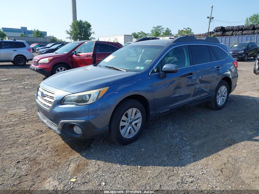 Vin: 4s4bsadc6f3272536, lot: 46020021, subaru outback 2.5i premium 20152