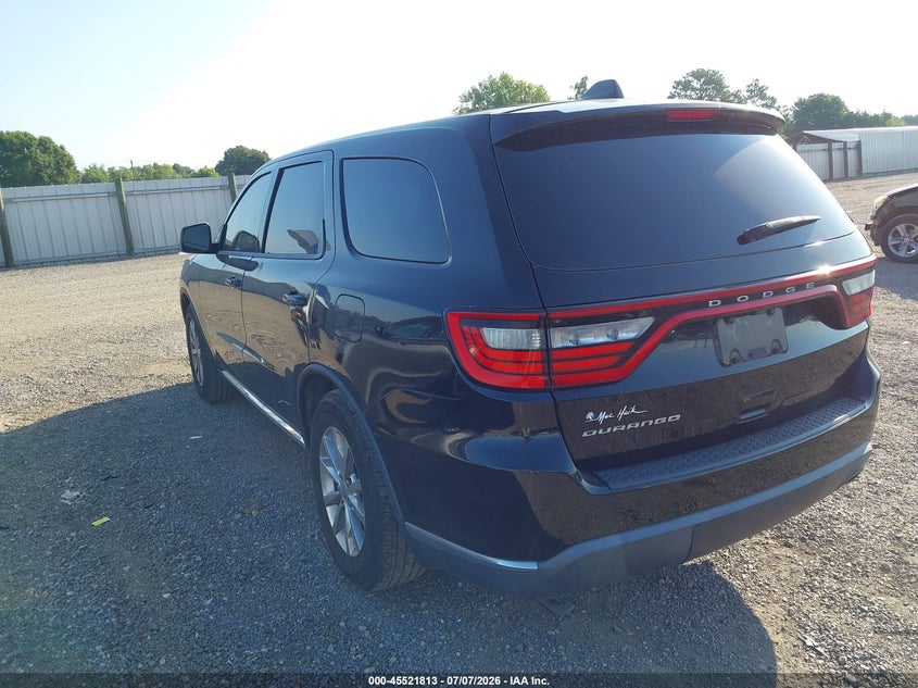 Vin: 1c4rdhag2jc413110, lot: 46020029, dodge durango sxt rwd 20183