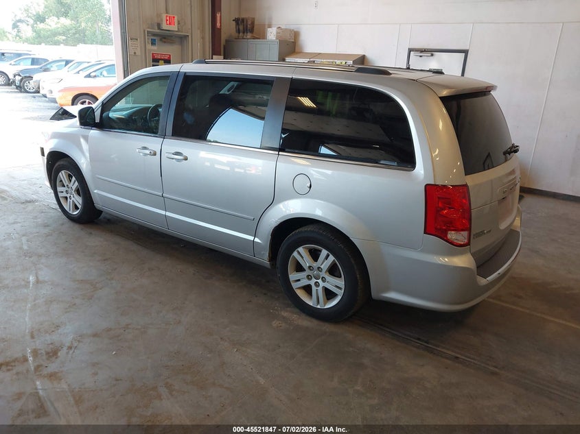 Vin: 2c4rdgdg7cr253256, lot: 46020063, dodge grand caravan crew 20123
