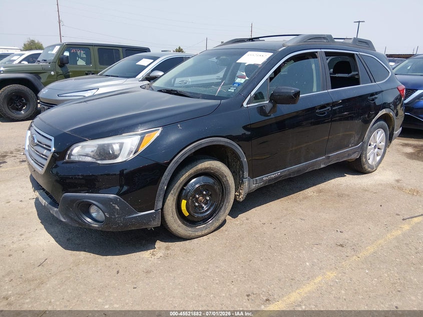 Vin: 4s4bsadc0h3300544, lot: 46020098, subaru outback 2.5i premium 20172