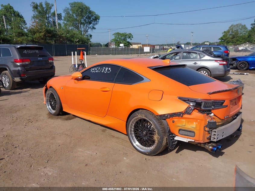 LEXUS RC 350 2015 VIN JTHHE5BC9F5003613