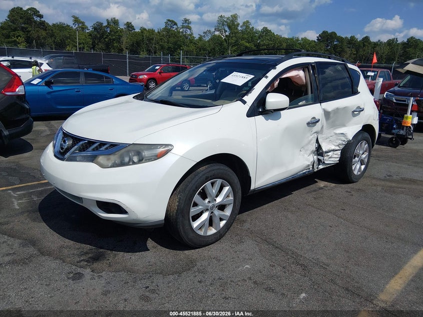 Vin: jn8az1mw5bw179283, lot: 46020100, nissan murano sl 20112