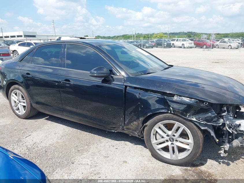 2017 Audi A4 Premium VIN: WAUGNAF47HN018037 Lot: 45521968