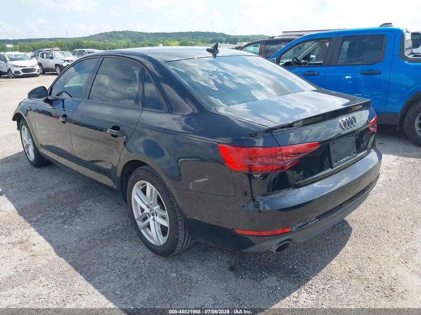 Vin: waugnaf47hn018037, lot: 46020184, audi a4 premium 20173