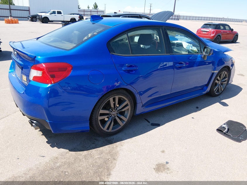 Vin: jf1va1e61h9810126, lot: 46020185, subaru wrx premium 20174