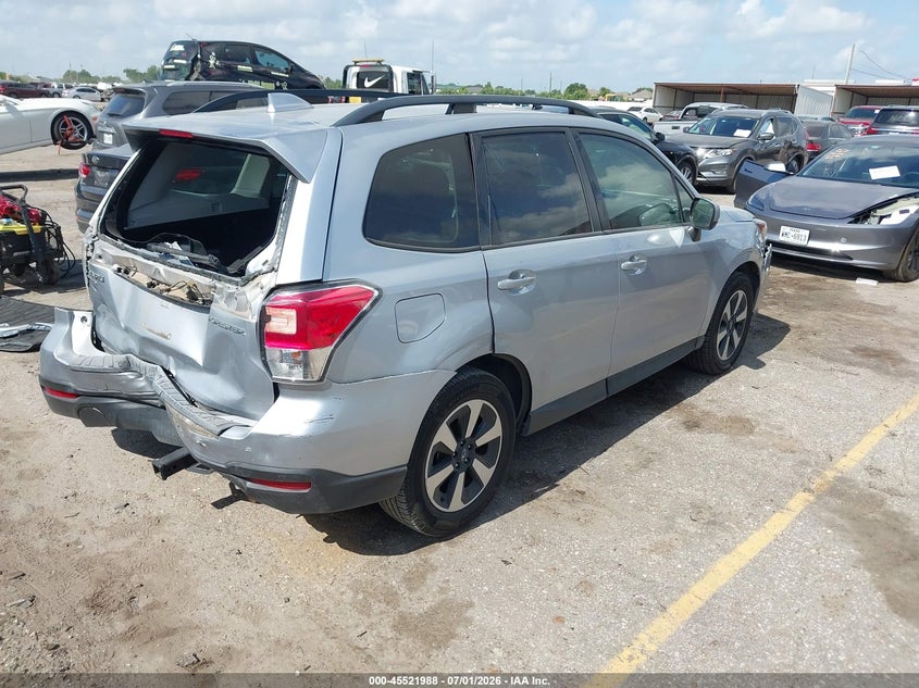 Vin: jf2sjagc8jh406351, lot: 46020204, subaru forester 2.5i premium 20184