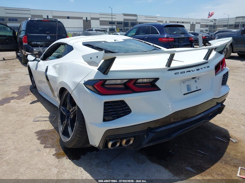 Vin: 1g1ya2d44r5110843, lot: 46020210, chevrolet corvette stingray rwd  1lt 20243