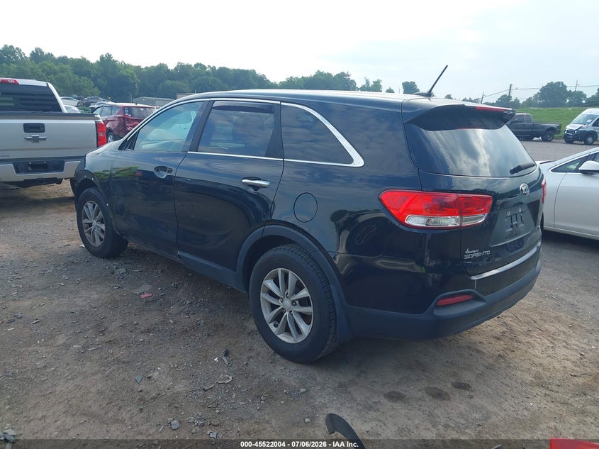 KIA SORENTO 2017 VIN 5XYPG4A32HG312384