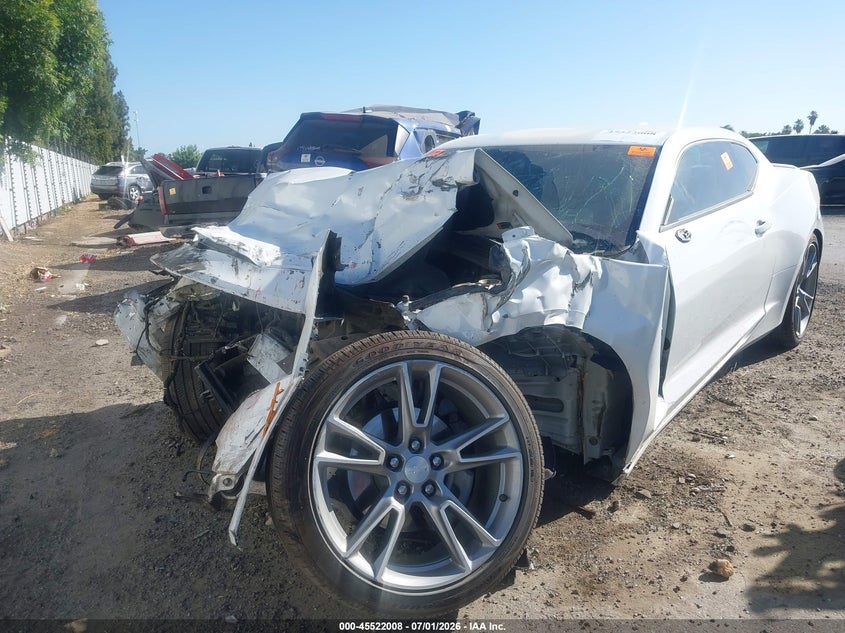 2021 Chevrolet Camaro Rwd  1lt 1G1FB1RS5M0122110 photo 1