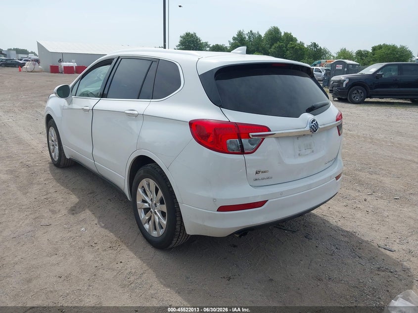 Vin: lrbfxbsa3hd129781, lot: 46020229, buick envision essence 20173