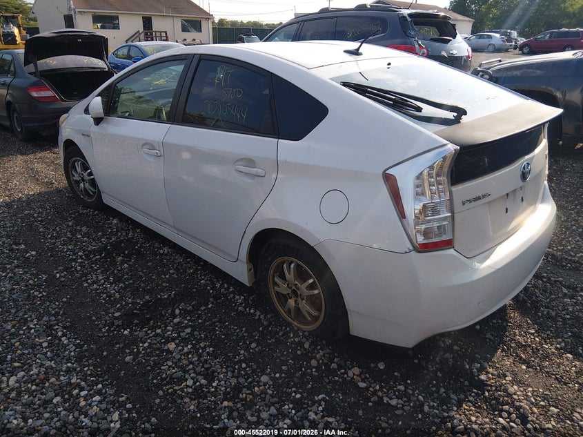 2011 TOYOTA PRIUS auction photo 3