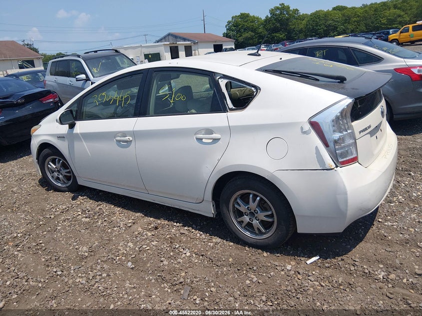 2011 TOYOTA PRIUS HATCHBACK 1.8L I-4 DOHC, VVT, 98HP