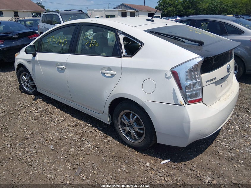 2011 TOYOTA PRIUS auction photo 3