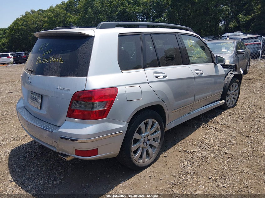2011 MERCEDES-BENZ GLK 350 auction photo 4