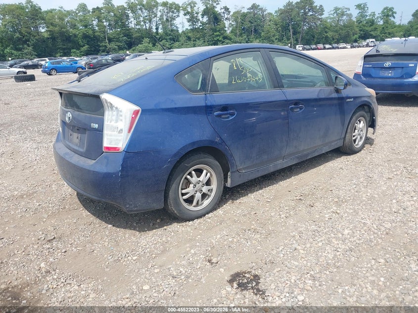 2010 TOYOTA PRIUS auction photo 4