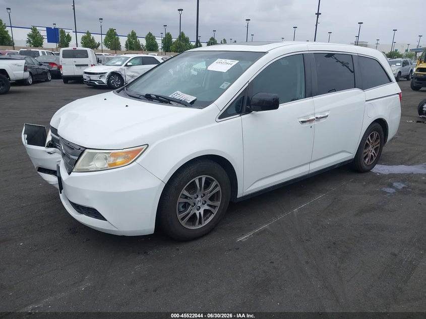 5FNRL5H61CB071847 2012 Honda Odyssey Ex-L photo 1