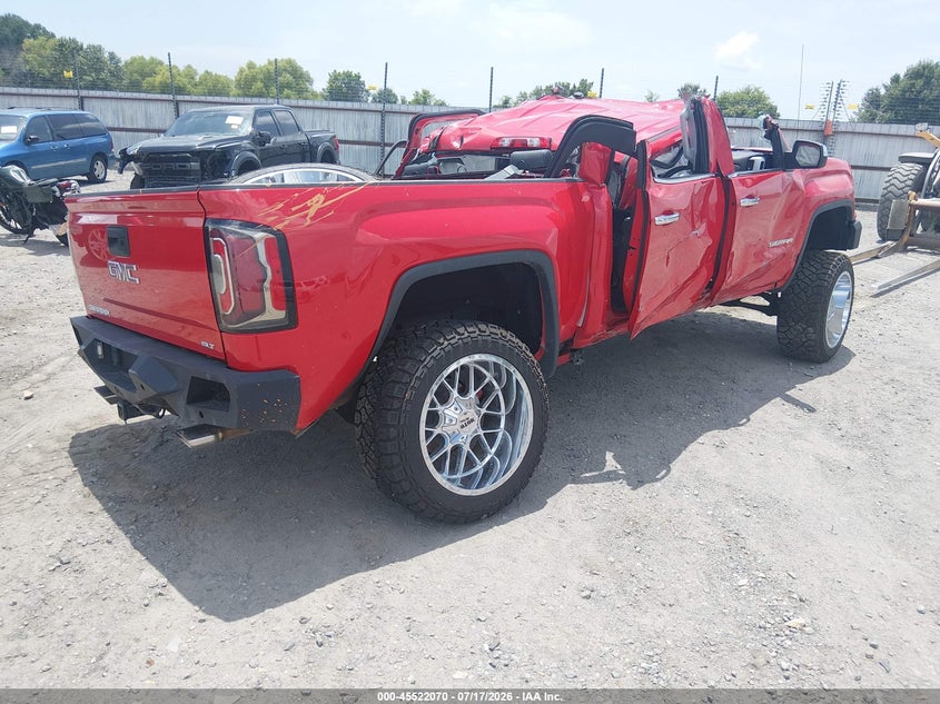 Vin: 3gtu2nec2jg597774, lot: 46020286, gmc sierra 1500 slt 20184