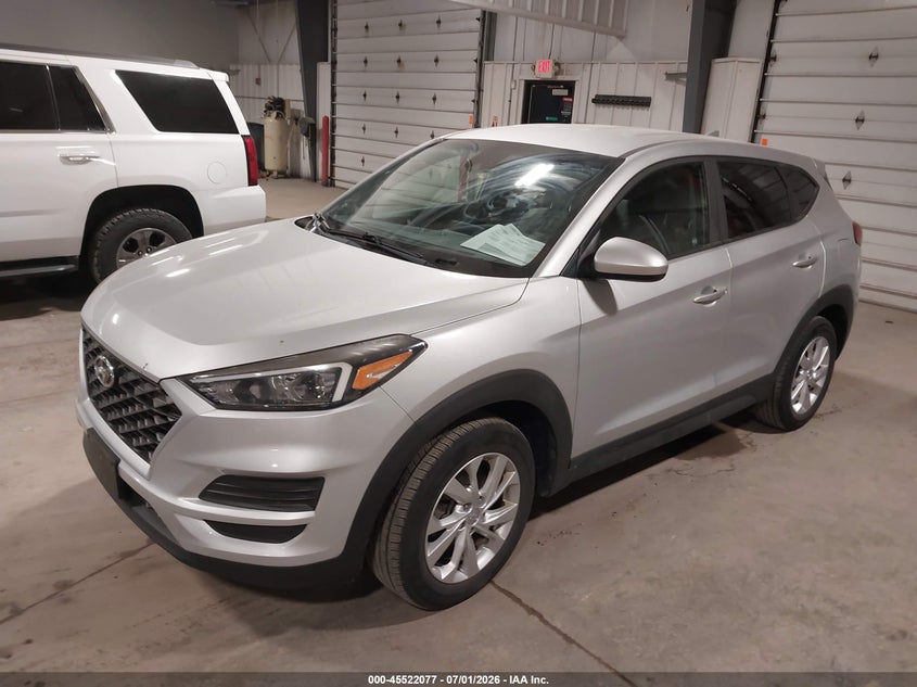 Vin: km8j2ca46ku999619, lot: 46020293, hyundai tucson se 20192