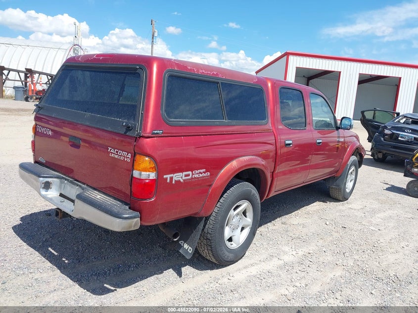 2001 TOYOTA TACOMA auction photo 4