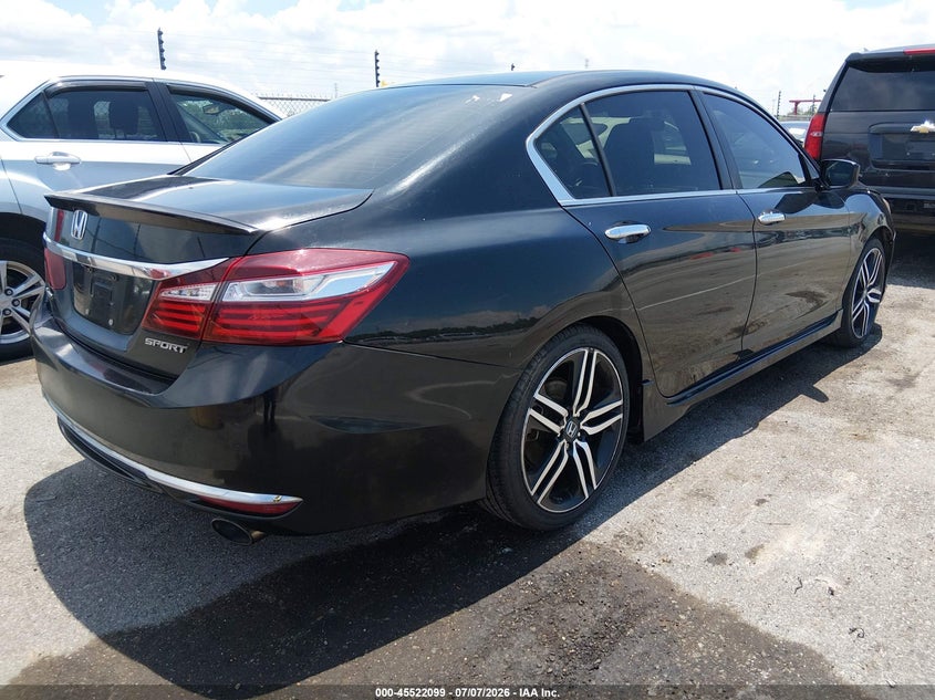 2016 HONDA ACCORD auction photo 4