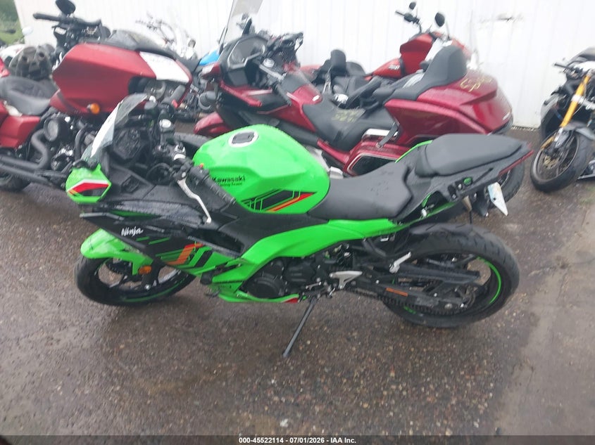 2024 Kawasaki Ex500 H VIN: ML5EXGH18RDA00290 Lot: 45522114