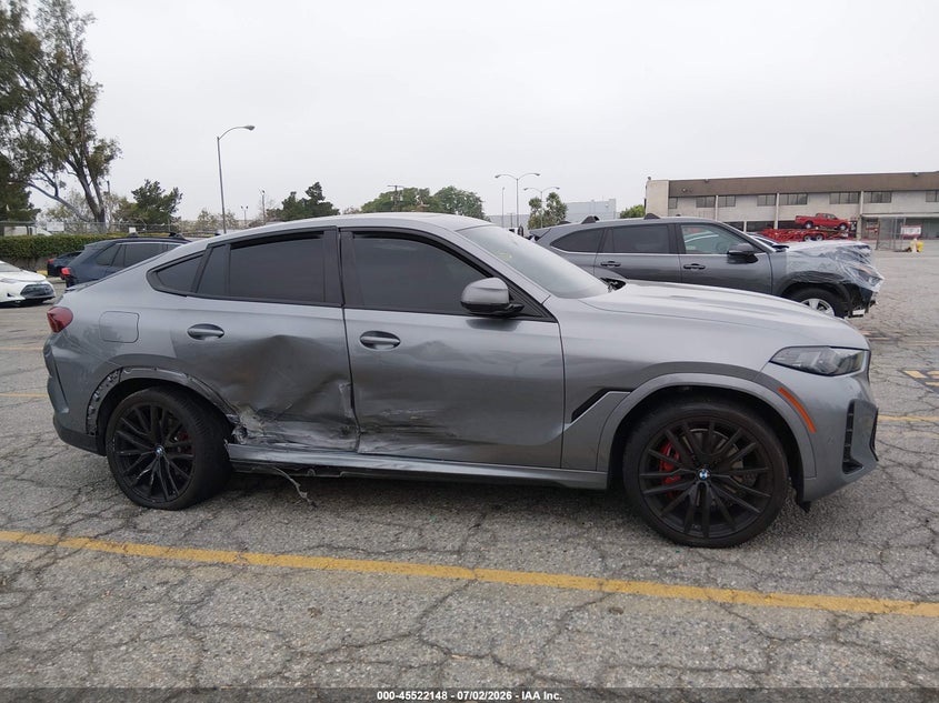 2024 BMW X6 xDrive40I VIN: 5UX33EX01R9U31882 Lot: 45522148