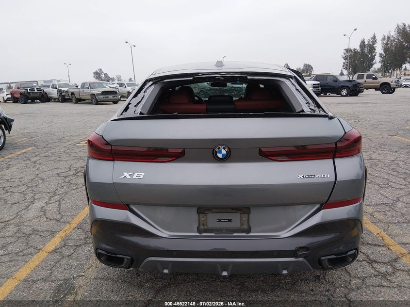 2024 BMW X6 xDrive40I VIN: 5UX33EX01R9U31882 Lot: 45522148