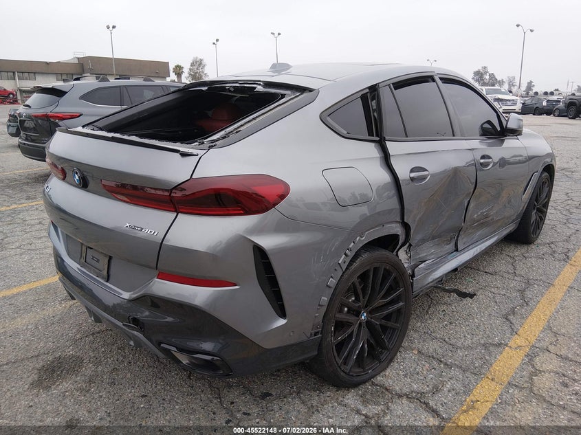 Vin: 5ux33ex01r9u31882, lot: 46020363, bmw x6 xdrive40i 20244