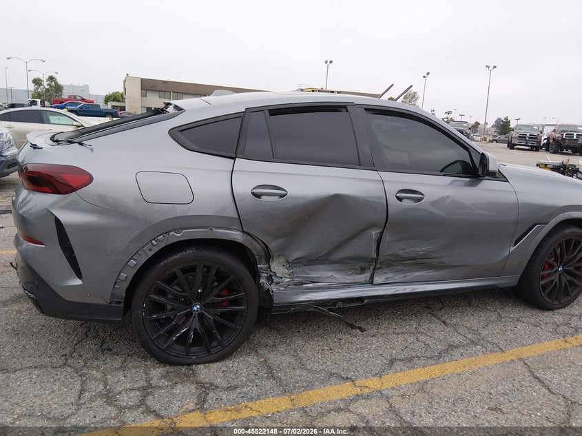 2024 BMW X6 xDrive40I VIN: 5UX33EX01R9U31882 Lot: 45522148