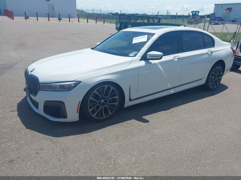 Vin: wba7u2c0xlbm61948, lot: 46020377, bmw 750i xdrive 20202
