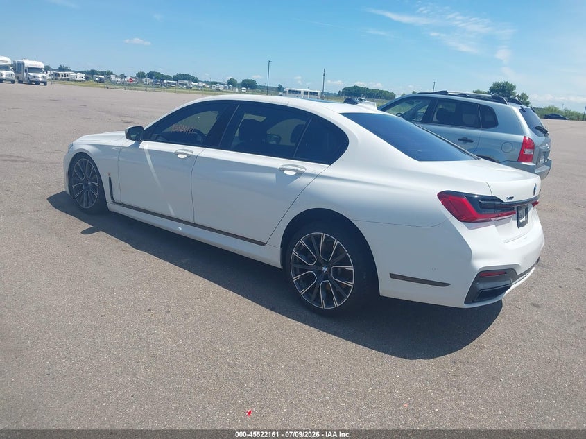 Vin: wba7u2c0xlbm61948, lot: 46020377, bmw 750i xdrive 20203