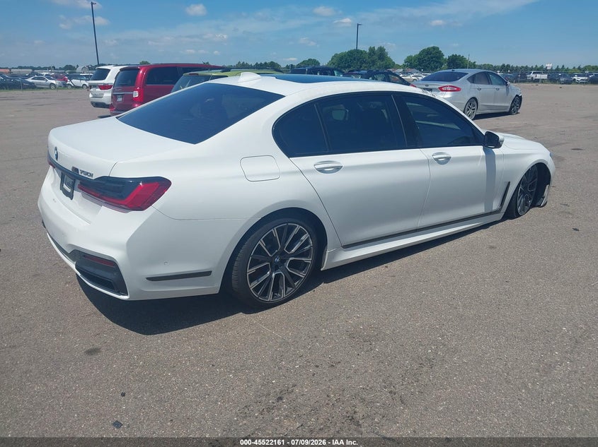 Vin: wba7u2c0xlbm61948, lot: 46020377, bmw 750i xdrive 20204