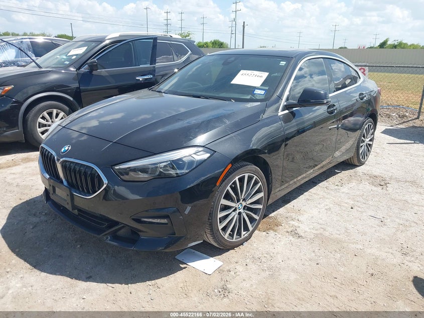 Vin: wba73ak08m7j48870, lot: 46020382, bmw 228i gran coupe xdrive 20212
