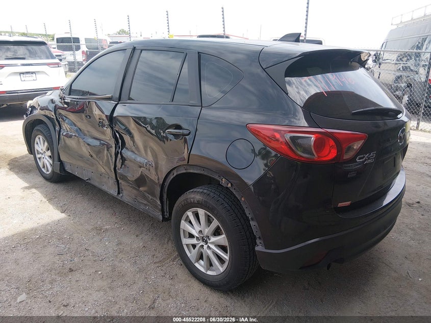 Vin: jm3ke4be1d0114421, lot: 46020424, mazda cx-5 sport 20133