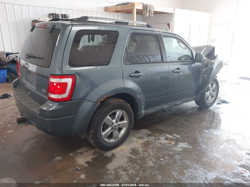Vin: 1fmcu9eg8bka74555, lot: 46020472, ford escape limited 20114