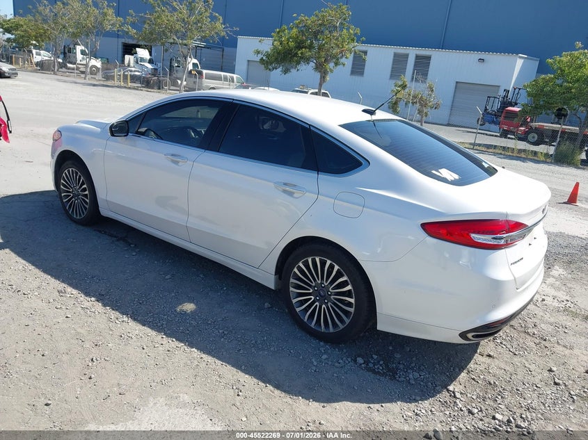 2017 FORD FUSION auction photo 3