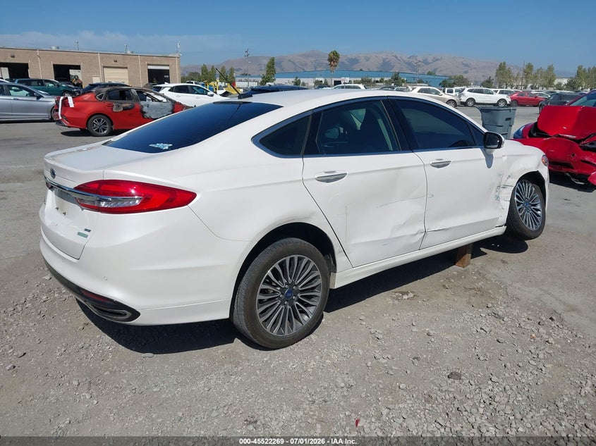 2017 FORD FUSION auction photo 4