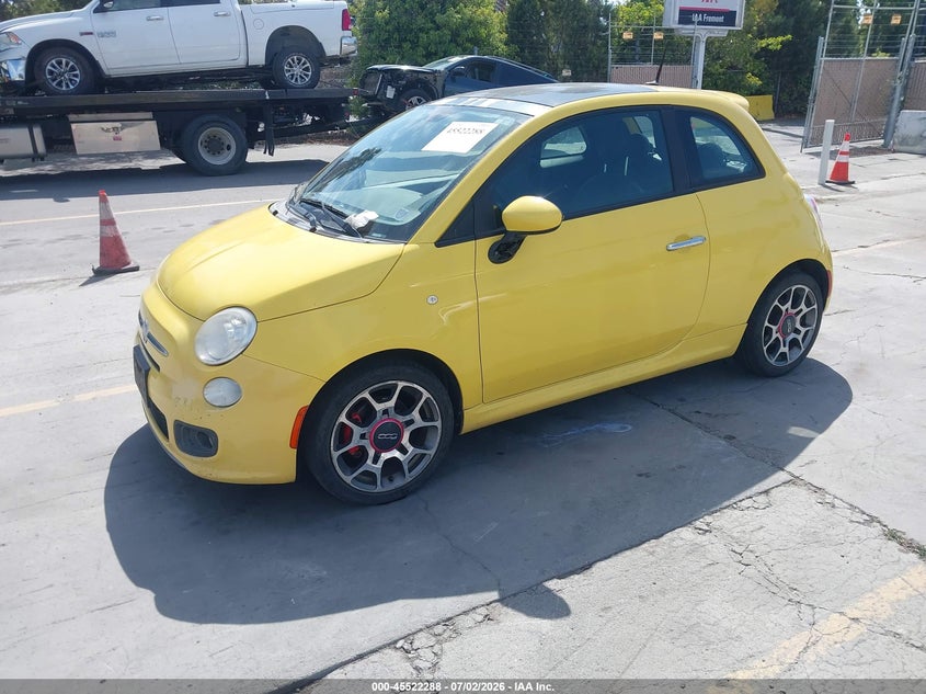 2012 Fiat 500 Sport 3C3CFFBR3CT140131 photo 1