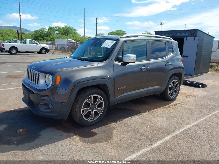 2016 Jeep Renegade Limited ZACCJADT5GPC87585 photo 1