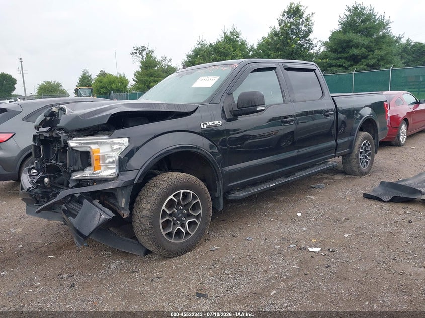2019 Ford F-150, Удар спереду, IAAI, VIN 1FTFW1E46KFD21597 — фото 2