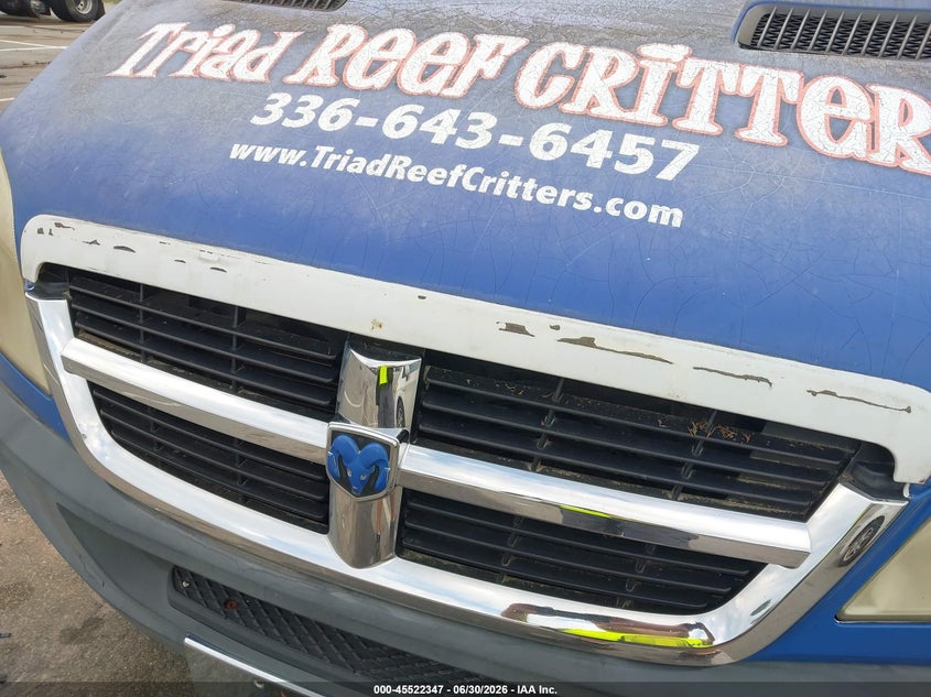 2008 Dodge Sprinter Van 2500 VIN: WD0PE745885273949 Lot: 45522347