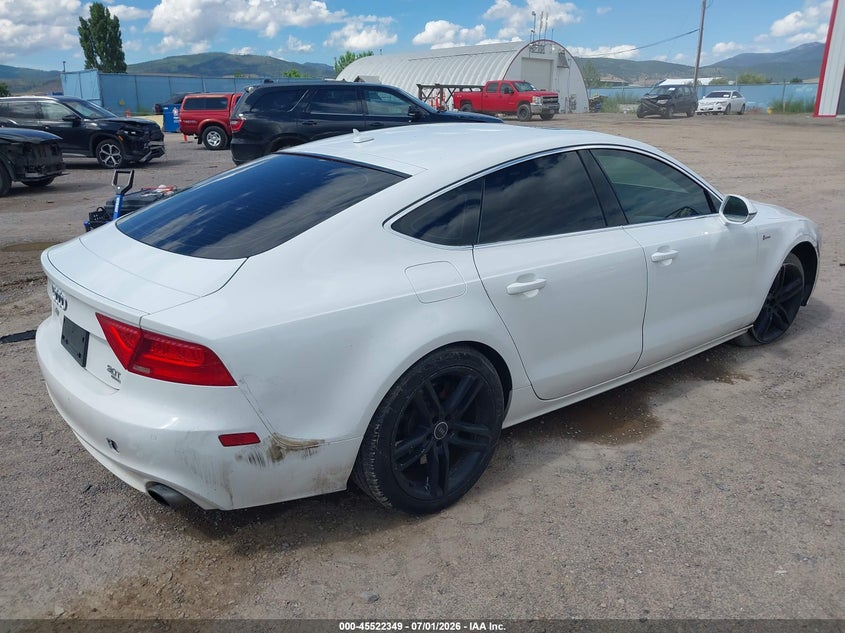 Vin: wauygafc7cn085946, lot: 46020565, audi a7 3.0 premium plus 20124