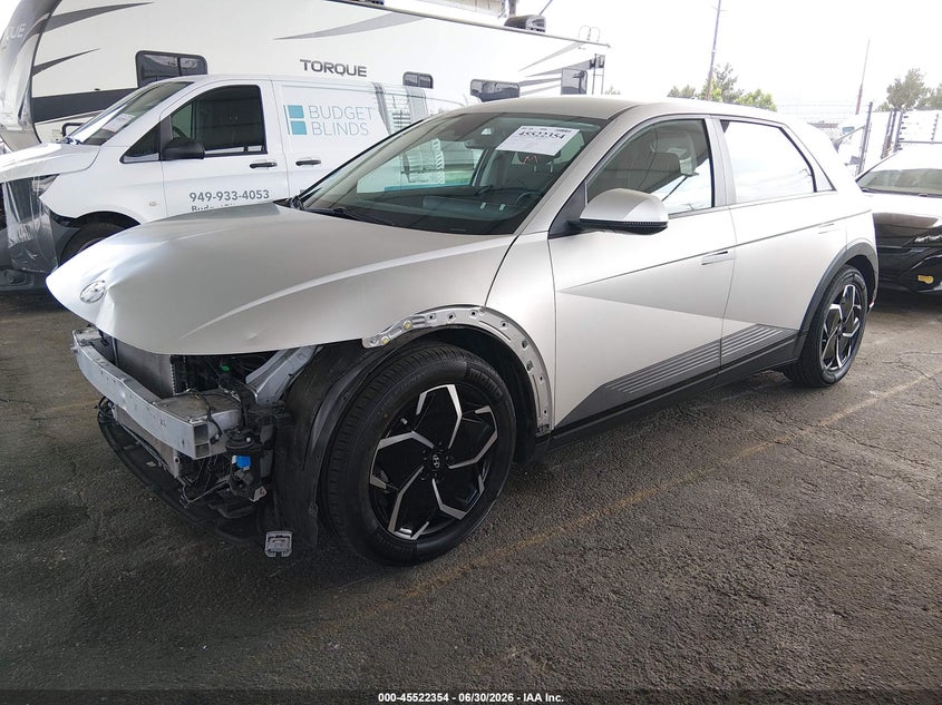 Vin: km8kn4ae5pu168131, lot: 46020570, hyundai ioniq 5 sel 20232