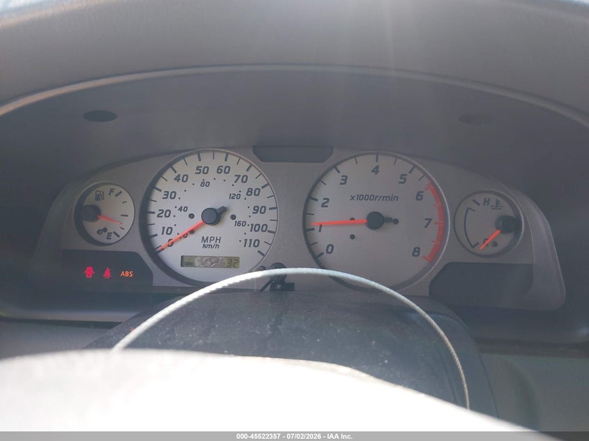 2001 Nissan Xterra Se VIN: 5N1ED28T81C521841 Lot: 45522357