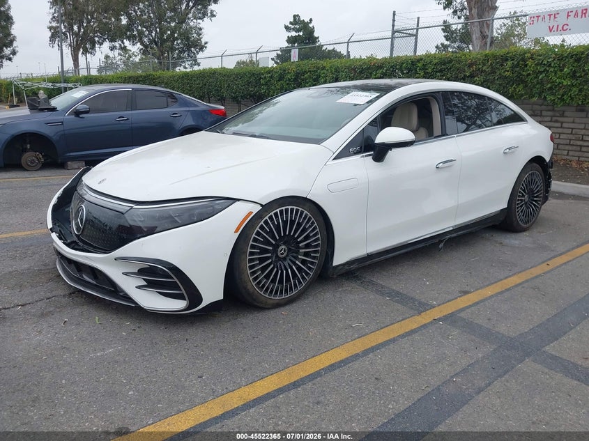 Vin: w1kcg2db5pa023560, lot: 46020581, mercedes-benz eqs 450+ 20232