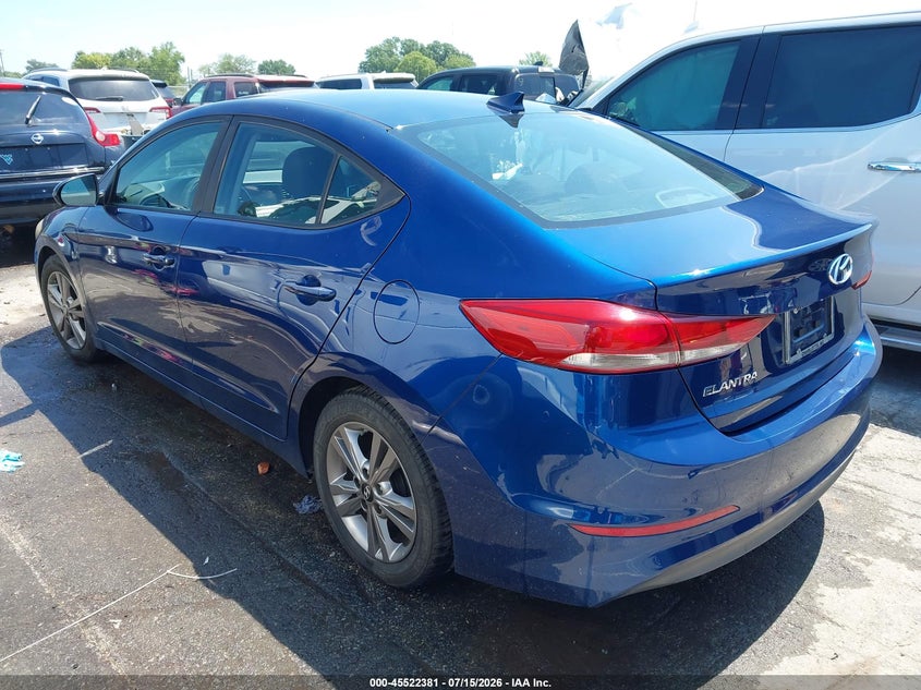 2017 HYUNDAI ELANTRA auction photo 3