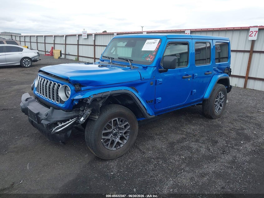 2026 JEEP WRANGLER auction photo 2