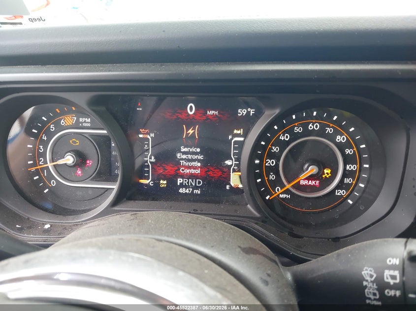 2026 JEEP WRANGLER auction photo 7