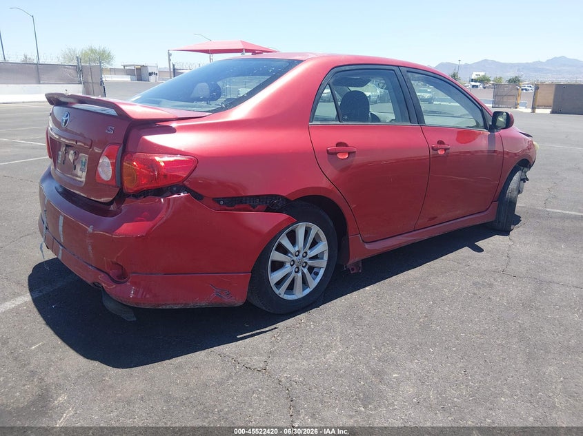 2010 TOYOTA COROLLA auction photo 4