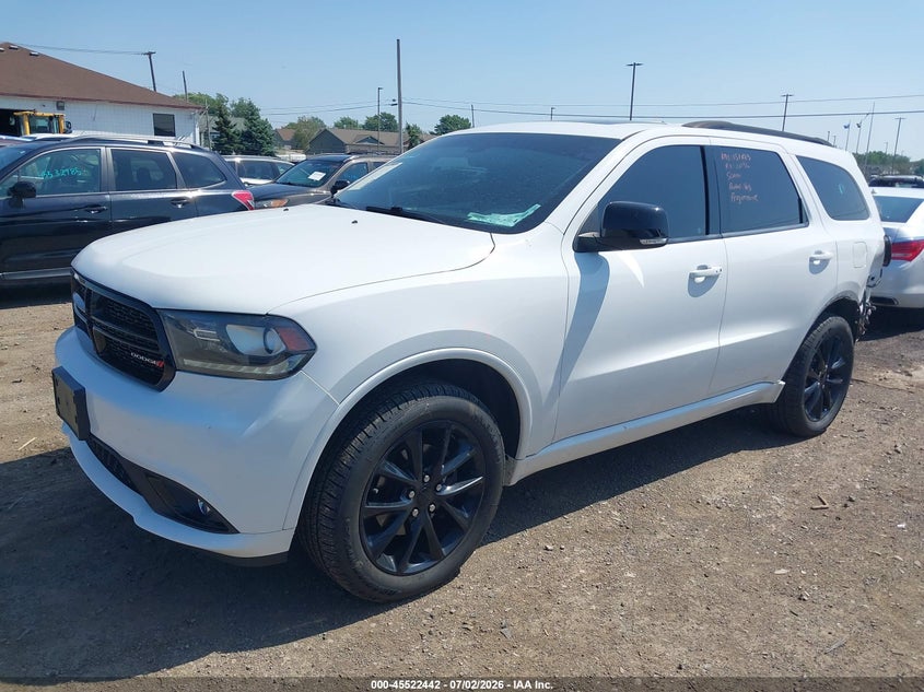 Vin: 1c4rdjdg9jc115611, lot: 46020658, dodge durango gt awd 20182